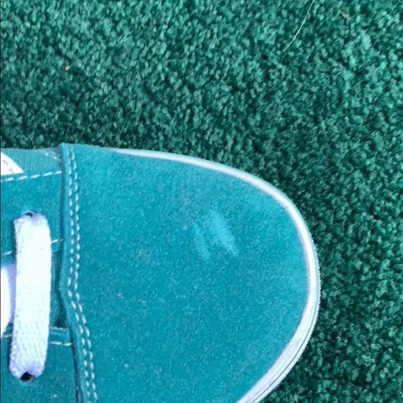 Aqua Women’s Vans size 8.5 - Picture 2 of 5